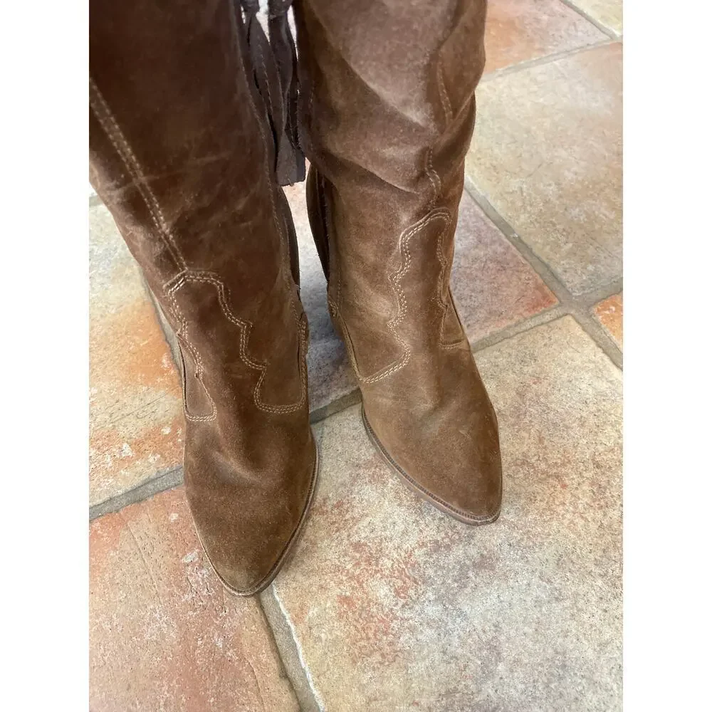 Dolce Vita CLIFF over the knee suede boots size 8.5 - Picture 5 of 10